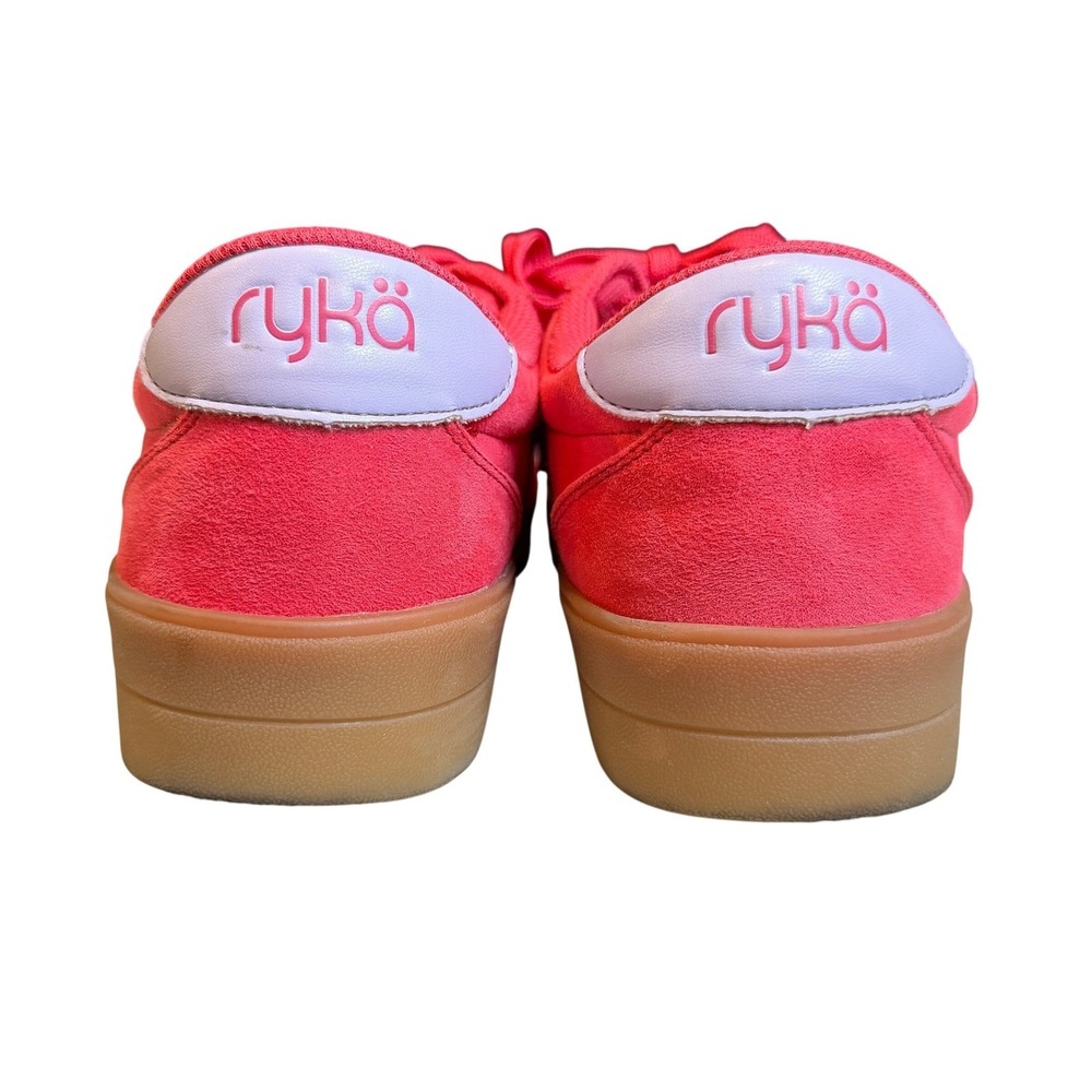 Ryka Womens Viv Sneakers 9W Pink Gum Sole Athletic Casual Comfort Shoes Funky - Picture 5 of 9